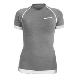 SPRING REVOLUTION kvinners kort ermet merino t-skjorte